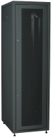 ITK LINEA E Шкаф напольный сетевой 19" 42U 600х800мм перфорированная передняя дверь задняя металлическая черный