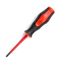 Отвертка диэлектрическая PH-FL1х80 серия ПРОФИ для работ под напряжением до 1000 В (КВТ)