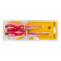 Набор диэлектрических отверток НИО-2202 PZ-FL СЛИМ для работ под напряжением до 1000 В (КВТ)