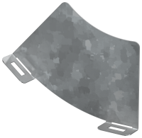 Перегородка разделительная 80мм поворота вертикального внутреннего 45град HDZ IEK