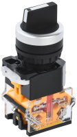 Переключатель D8-11X22 на 2 положения 1NO+1NC черный IEK
