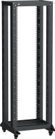 ITK LINEA F Стойка двухрамная на роликах 33U 600х600мм черная