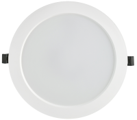 Светильник светодиодный ДВО 1615 белый круг 24Вт 4000К IP20 IEK