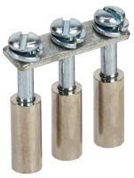 Перемычка в сборе для колодки клеммной CTS 6мм2 3PIN IEK