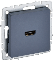 BRITE Розетка HDMI РHDMI-0-БрМ маренго IEK