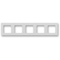 2CHH015050A6016 - Рамка 5 поста, Levit, серый/белый