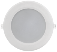 Светильник светодиодный ДВО 1715 белый круг 15Вт 4000К IP40 IEK