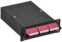 ITK Кассета для кросса ST OM4 MPO male 3хLC-quad (12 ОВ)