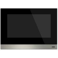 2TMA130050B0065 - H8236-4B ABB-IPtouch 7, LAN+WiFi+HA+App+Cripto, чёрный, c индукционной петлёй, монтаж на поверхность и в нишу, нижняя сменная планка