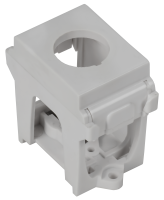 Адаптер кнопки серый IEK