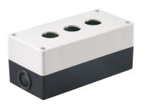 Корпус поста КП103 для кнопок управления 3 места белый IEK