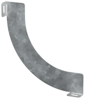 Перегородка разделительная 50мм поворота вертикального внутреннего 90град HDZ IEK