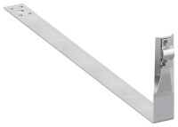 Держатель проводника круглого 6-10мм черепичная кровля L=430мм нержавеющая сталь IEK