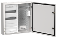 TITAN 5 Корпус комбинированный ЩРн-36 (2х36) 585х570х140мм IP30 белый IEK