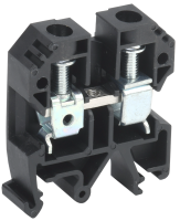 Клемма винтовая КВИ-10мм2 черная IEK