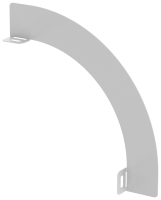 Перегородка разделительная 50мм поворота вертикального внешнего 90град RAL 9016 IEK