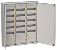 TITAN 5 Корпус металлический ЩРн-216 (3х72) 960х830х140мм IP31 серый (две двери) IEK