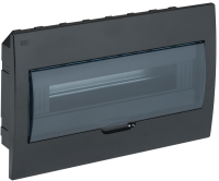 KREPTA 3 Корпус пластиковый ЩРВ-П-18 IP41 черный IEK