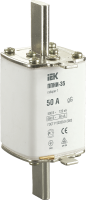 Плавкая вставка предохранителя ППНИ-35 габарит 1 50А IEK