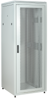 ITK LINEA N Шкаф сетевой 19" 33U 800х800мм перфорированная передняя дверь задняя металлическая серый