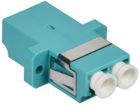 ITK Адаптер оптический проходной LC-duplex OM3 UPC