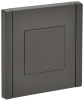 FORTE&PIANO Заглушка с суппортом FP341 серый IEK