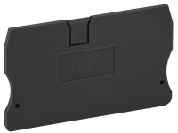 Заглушка для КПИ 2в-1,5/2,5 черная IEK