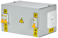 Ящик с понижающим трансформатором ЯТП-0,25 400/36-3 36 УХЛ4 IP30 IEK