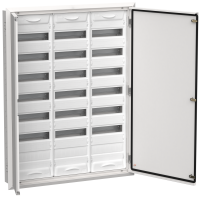TITAN 5 Корпус металлический ЩРв-252 (3х84) 1130х885х130мм IP31 белый (две двери) IEK