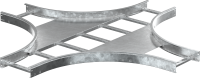 Крестовина лестничная LESTA 100х300мм R600 HDZ IEK