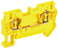 Клемма пружинная КПИ 2в-4 41А желтая IEK