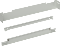 ITK by ZPAS Фальш-панель горизонтальная 45U 600мм серая (2шт/компл) РФ