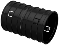 Муфта соединительная для двустенной трубы d=125мм IEK