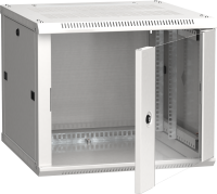 ITK Шкаф LINEA W 6U 600х600мм дверь стекло серый RAL7035