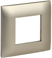 SKANDY Рамка 1-местная SK-F01Sh шампань IEK