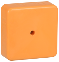 Коробка распаячная огнестойкая ПС безгалогенная (HF) 75х75х28мм 2P 4мм2 IP44 IEK