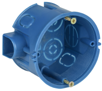 Коробка установочная СЗ блочная для твердых стен D=68х45мм (со стыковочными узлами) IEK