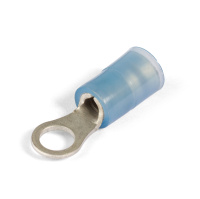 Наконечник кабельный кольцевой изолированный ВНКИ 2.5–4 серия ПРОФИ виброустойчивый с нейлоновой манжетой (КВТ)