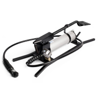 Помпа гидравлическая ножная ПМН-7012УА серия ПРОФИ с алюминиевым маслобаком объемом 1,2 л и функцией удержания (КВТ)