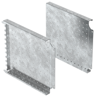 FORMAT Панель монтажная боковая перфорированная 300х400мм (2шт/упак) IEK