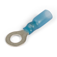 Наконечник кабельный кольцевой изолированный НКИ-Т 2.5–6 серия ПРОФИ с термоусаживаемой манжетой (КВТ)