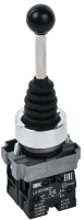 Джойстик LA167-PA22 на 2 положения 2NO без фиксации черный IEK