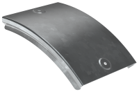 Крышка поворота плавного 45град вертикального внешнего (тип В20) ESCA 150мм HDZ IEK