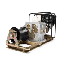 Лебедка тяговая автономная ЛТА-5 с бензиновым приводом (КВТ)