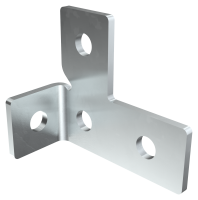 Пластина T-образная с левым отгибом под 90град EZ IEK