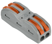 Строительно-монтажная клемма СМК 222-4122 проходная (4шт/упак) IEK