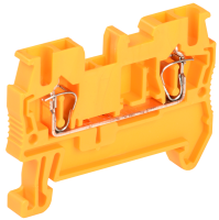 Клемма пружинная КПИ 2в-2,5 31А оранжевая IEK