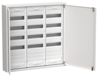 TITAN 5 Корпус металлический ЩРн-180 (3х60) 835х830х140мм IP31 белый (две двери) IEK