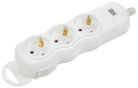 Розетка переносная разборная РПр03 3 места IEK