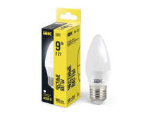 Лампа светодиодная C35 свеча 9Вт 230В 4000К E27 IEK